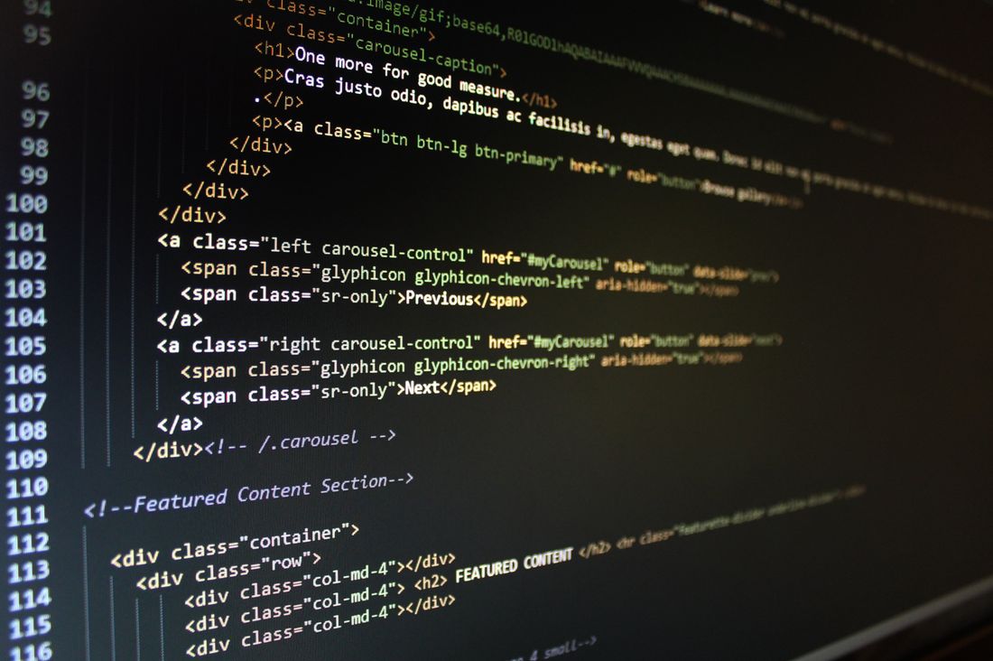 Code on a monitor: focused custom tools